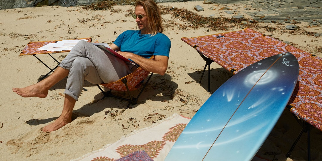 Helinox x RVCA представляет уличную мебель под руководством художников