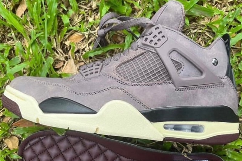 A Ma Maniére x Air Jordan 4 "Violet Ore" First Look | Hypebeast