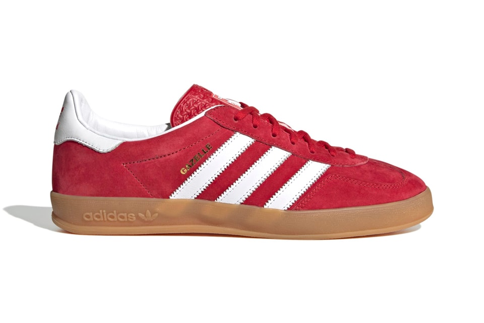 Adidas Gazelle Trainer Burgundy Red