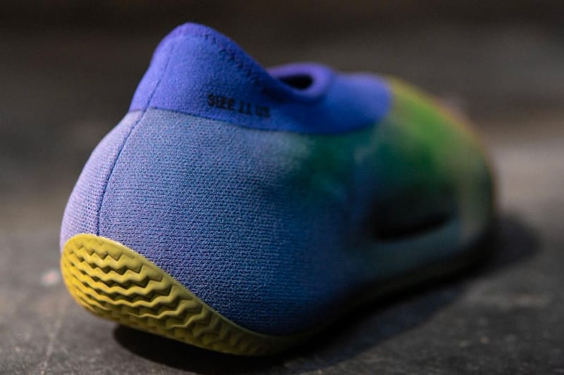 adidas YEEZY Knit Runner Faded Azure Closer Look | Hypebeast
