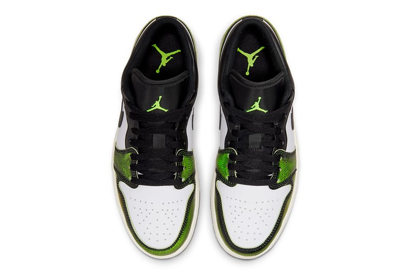 Jordan 1 electric outlet green