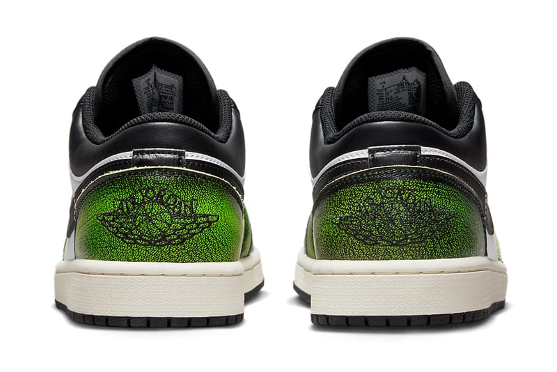 Air Jordan 1 Low Black Electric Green DN3705-003 | Hypebeast