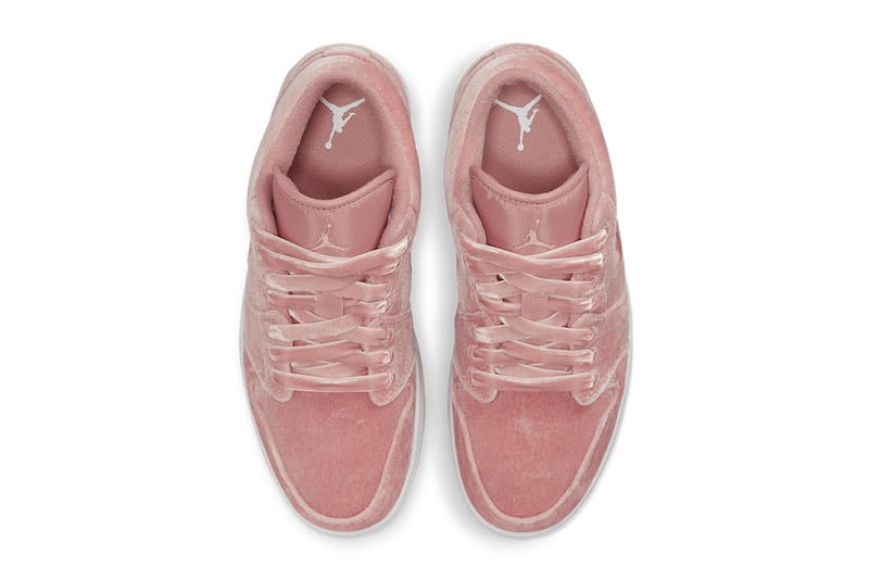 Air Jordan 1 Low Pink Velvet DQ8396-600 Release Date | Hypebeast