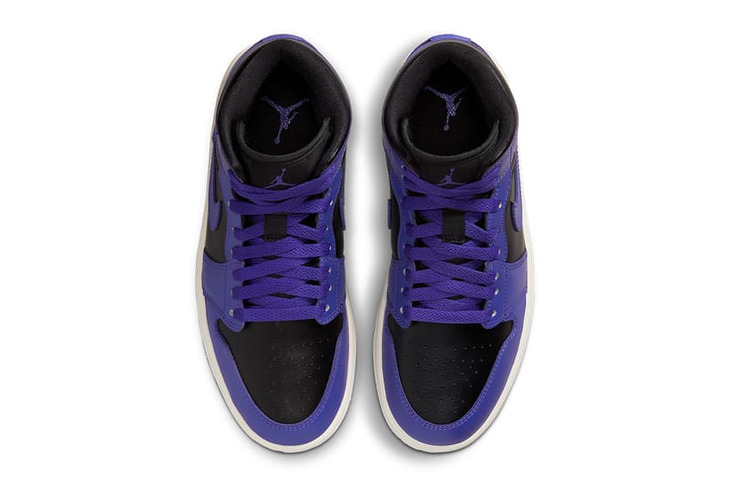 Air Jordan 1 Mid Court Purple Black BQ6472-051 Release | Hypebeast