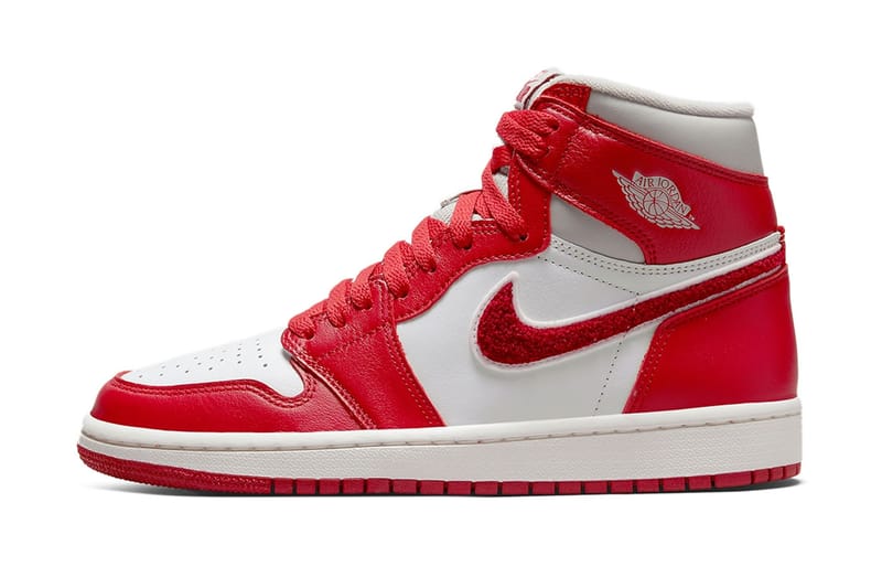 Red 2025 jordans woman