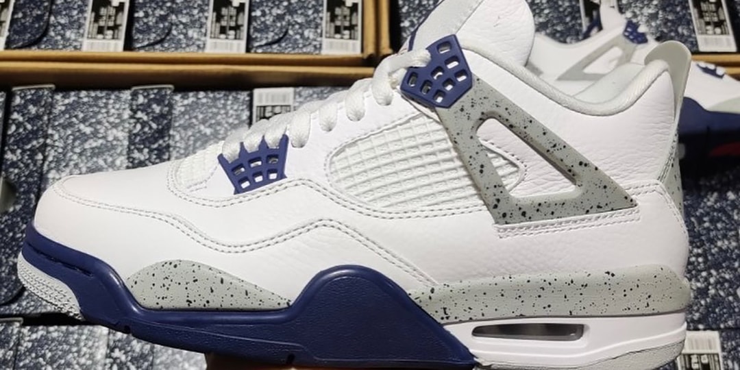 Ранний взгляд на Air Jordan 4 «Midnight Navy»