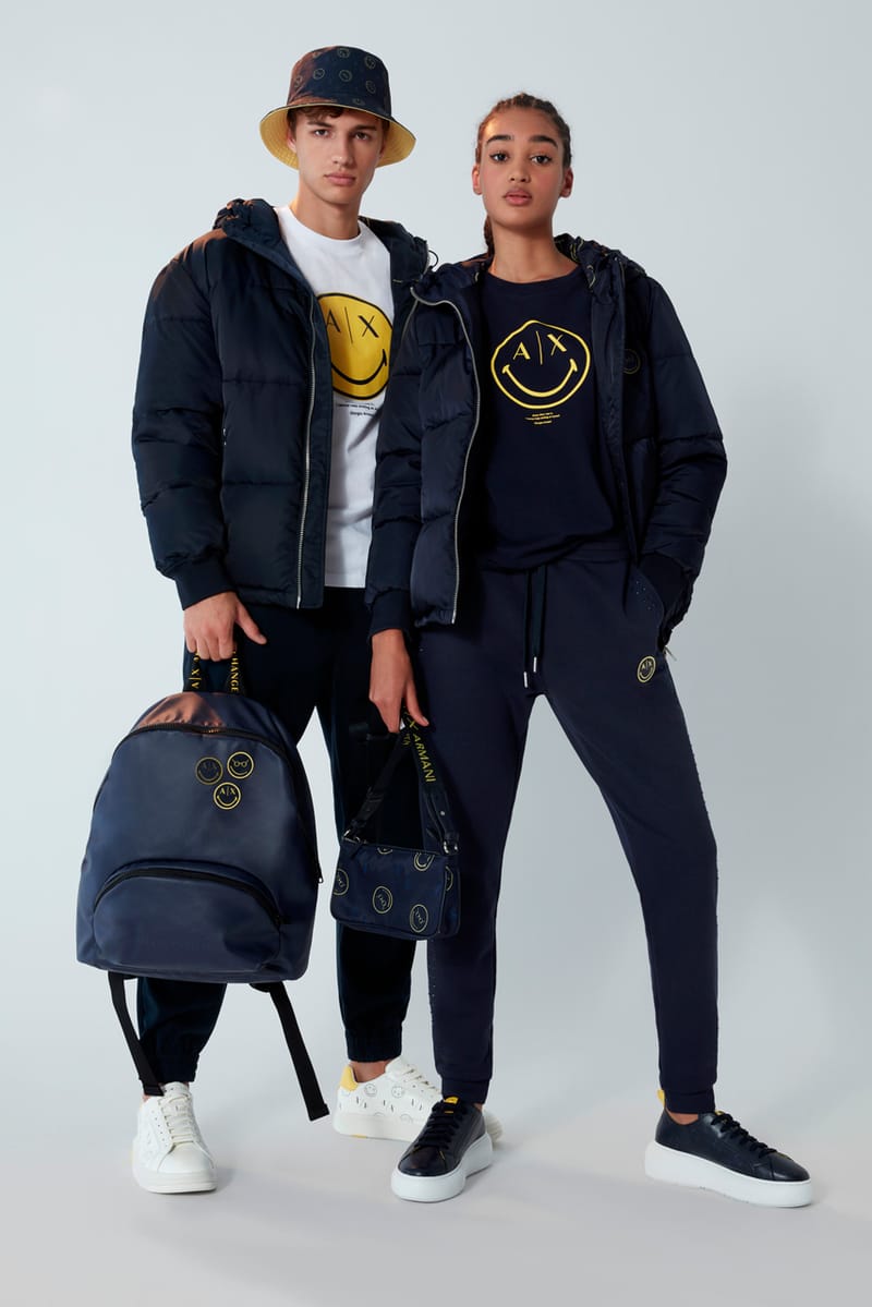 Armani Exchange x Smiley FW22 Collaboration Hypebeast