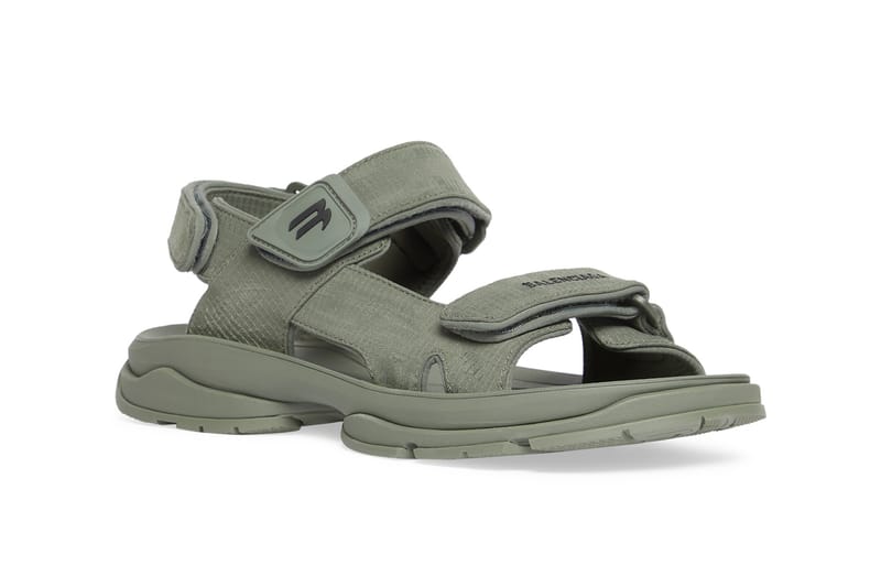 Balenciaga s Tourist Sandal Is A Luxe Teva In Disguise Hypebeast