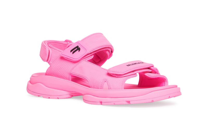 Balenciaga s Tourist Sandal Is A Luxe Teva In Disguise Hypebeast