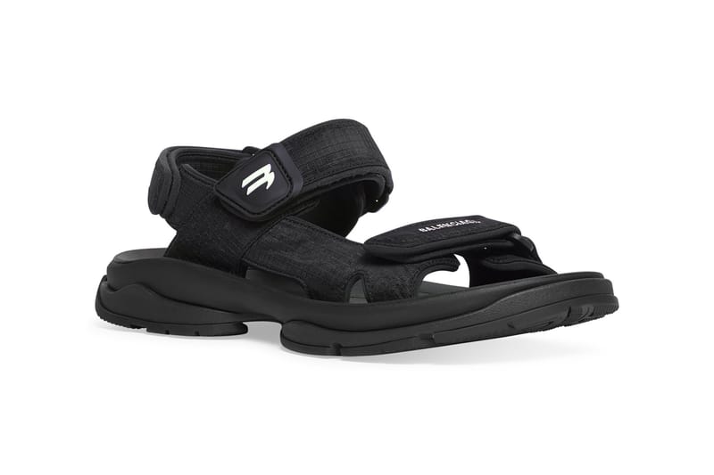 Balenciaga s Tourist Sandal Is A Luxe Teva In Disguise Hypebeast