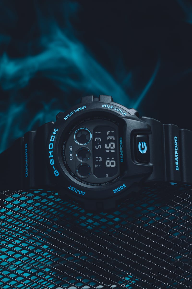 Bamford London x G-SHOCK Set To Drop New DW-6900 Triple Blue