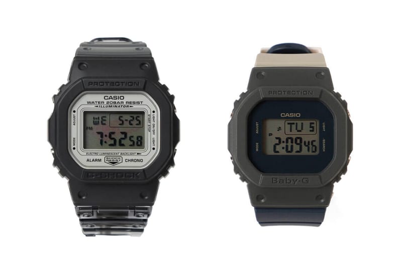 BEAMS x G-SHOCK DW-5600 BEAMS BOY x BABY-G BGD-501 | Hypebeast