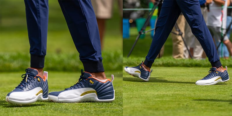 Jordan 12 low on feet online