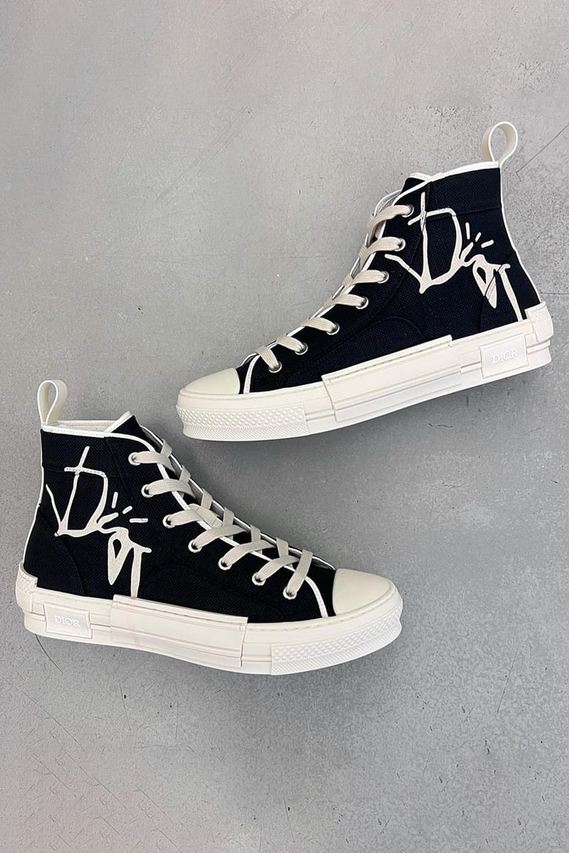 Converse x shop dior 80