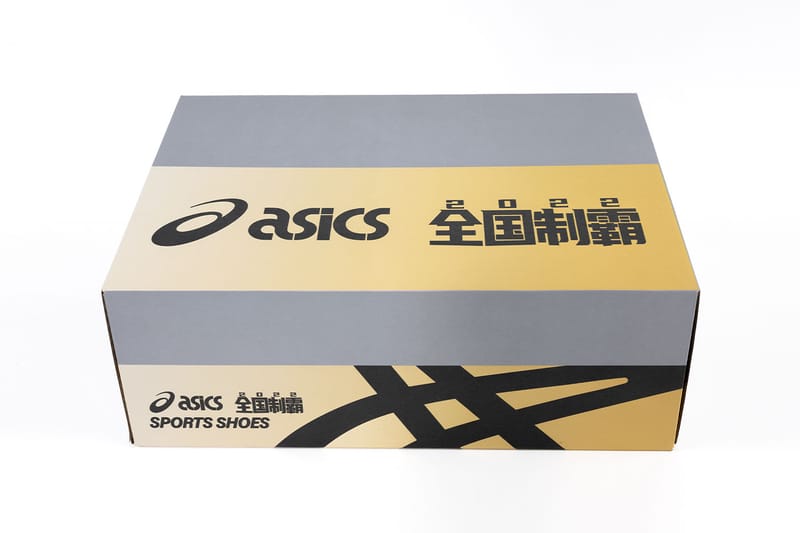 Asics hotsell shoes box