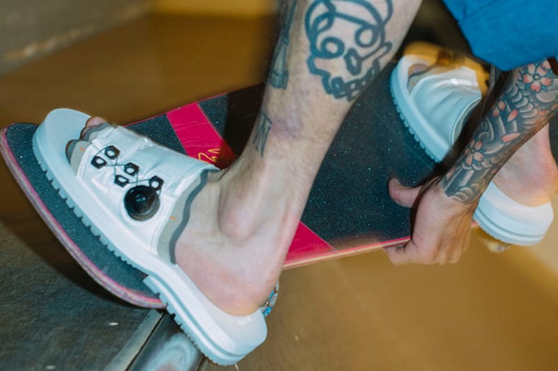 Evisen Skateboards x Suicoke LETA-AB Collab | Hypebeast