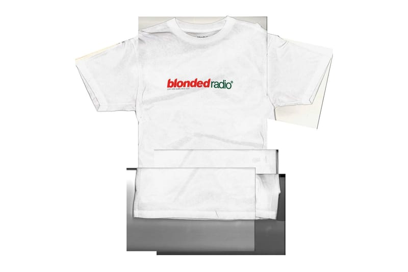 frank ocean blonded radio Tシャツ Sサイズ Frank Ocean Blonded Radio New Classic Logo T-shirt White/LSD