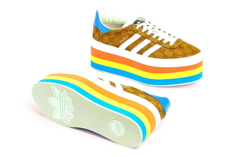 Gazelle hot sale adidas platform