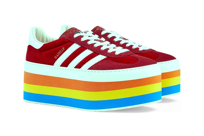 Adidas hot sale gazelle rainbow