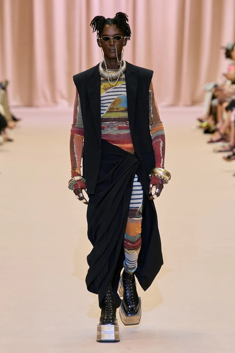 Olivier Rousteing for Jean Paul Gaultier Fall 2022 | Hypebeast