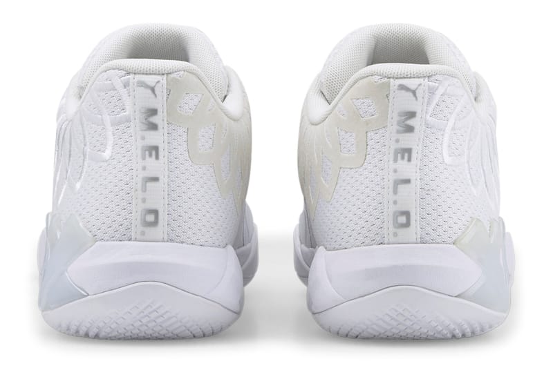 lamelo ball shoes all white