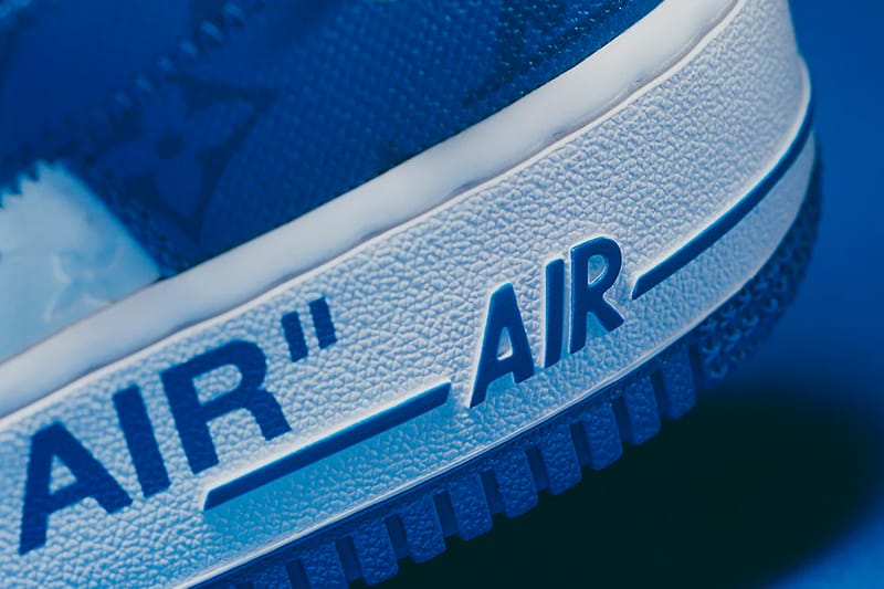 Off white air force 1 cheap blue retail price