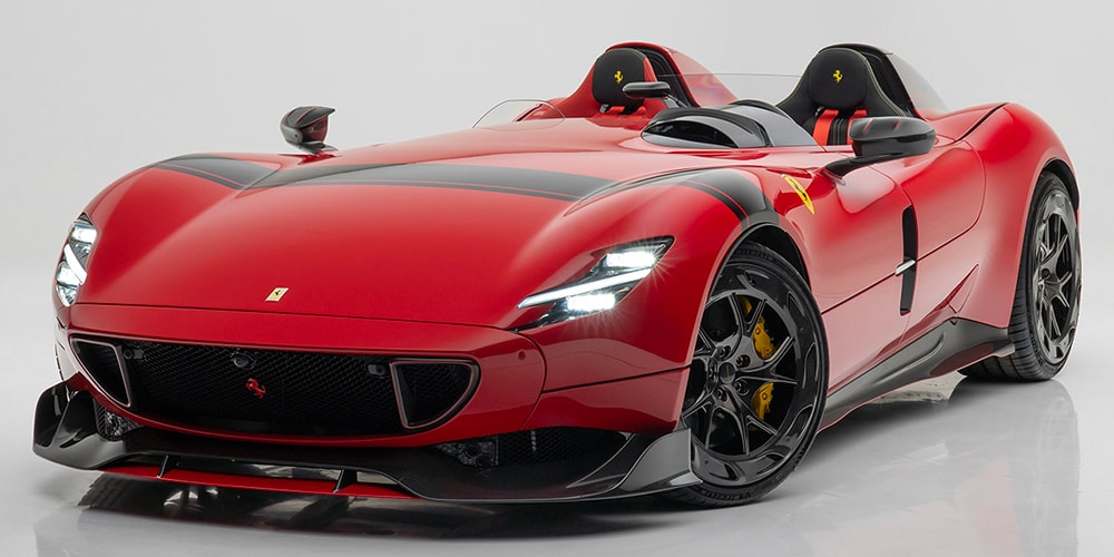 Ferrari Monza SP1/SP2 от Mansory ставит на первое место роскошь, асимметрию и мощность