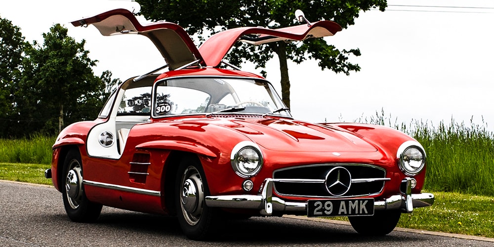 Открытая дорога: Mercedes-Benz 300SL Gullwing