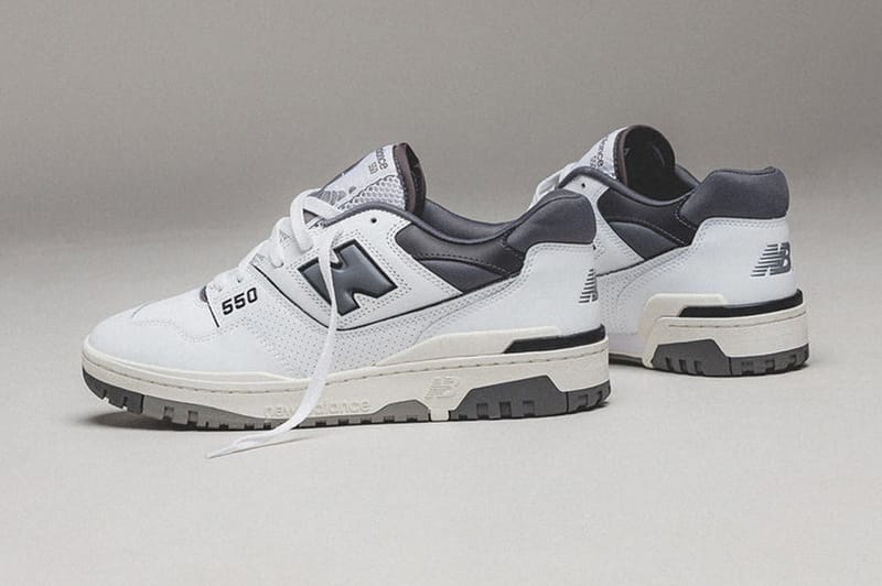 New balance clearance white and grey