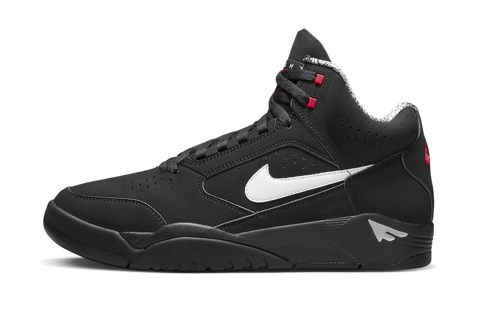 nike air flight classic black varsity red