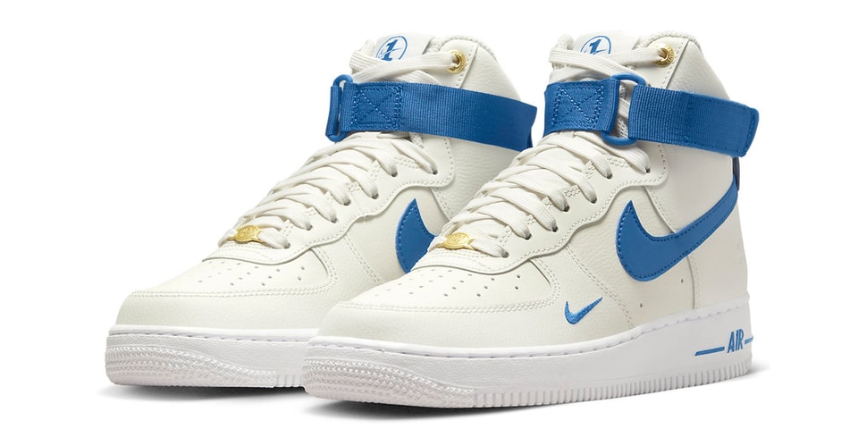 Nike Air Force 1 High Arrives in a White and Blue Iteration | HYPEBEAST
