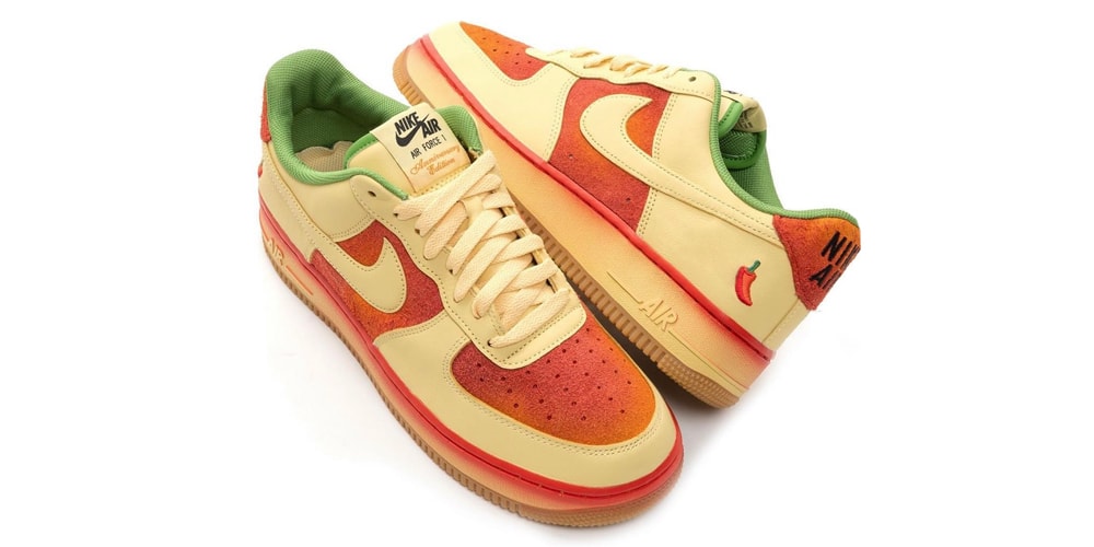 Изображения поверхности Nike Air Force 1 Low «Chili Pepper»