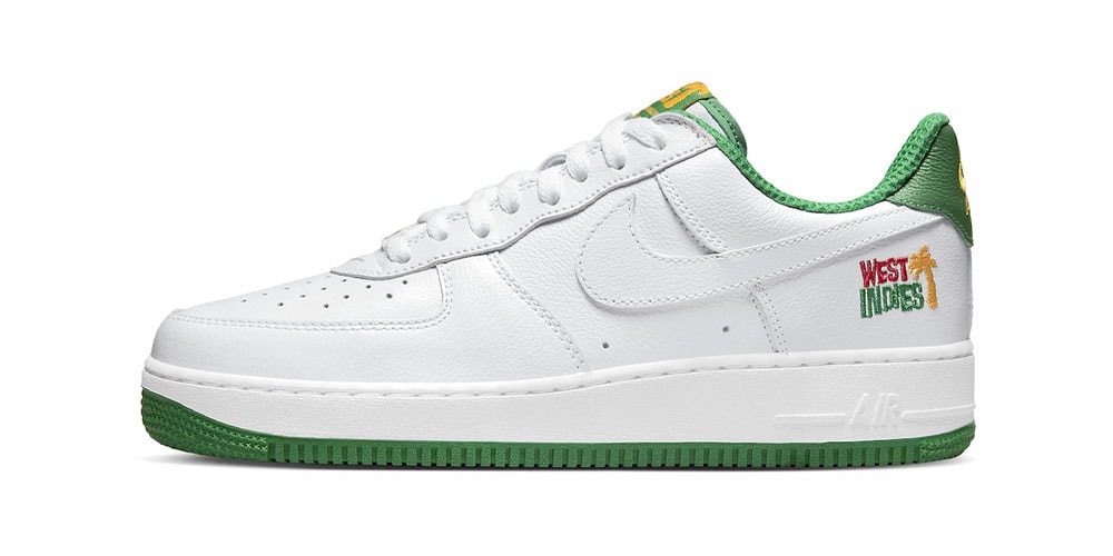 Официальный взгляд на Nike Air Force 1 Low Anniversary Edition «West Indies»