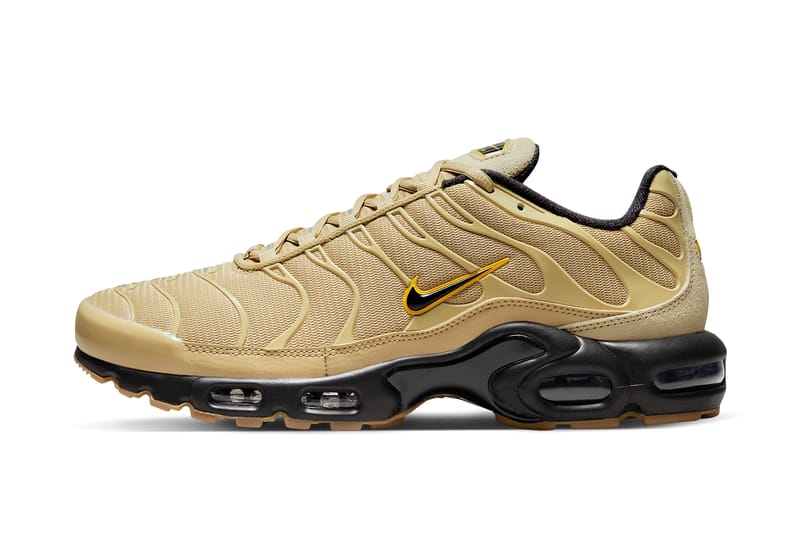 nike gold and black