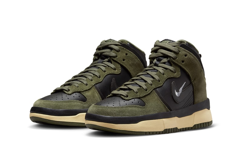 Nike Dunk High Up Medium Olive DH3718-200 Release Info | Hypebeast