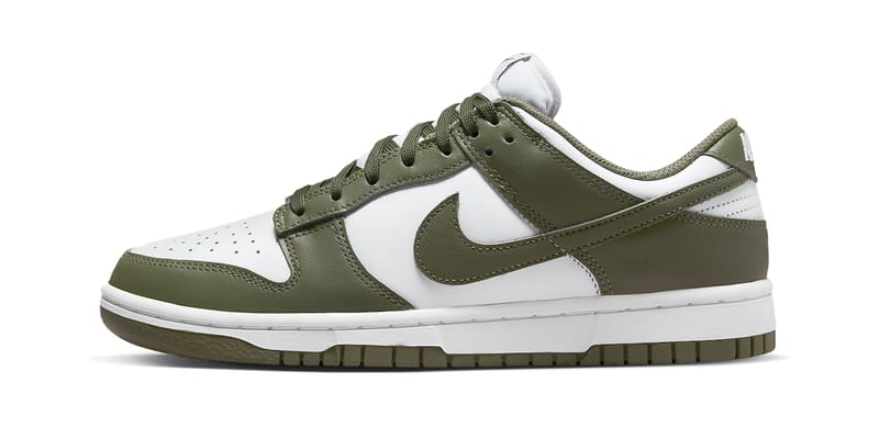 Olive store colored nikes