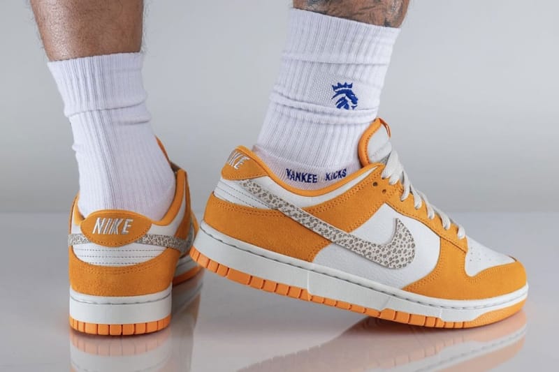 Nike Dunk Low “Safari Swoosh” On-Foot Look | Hypebeast