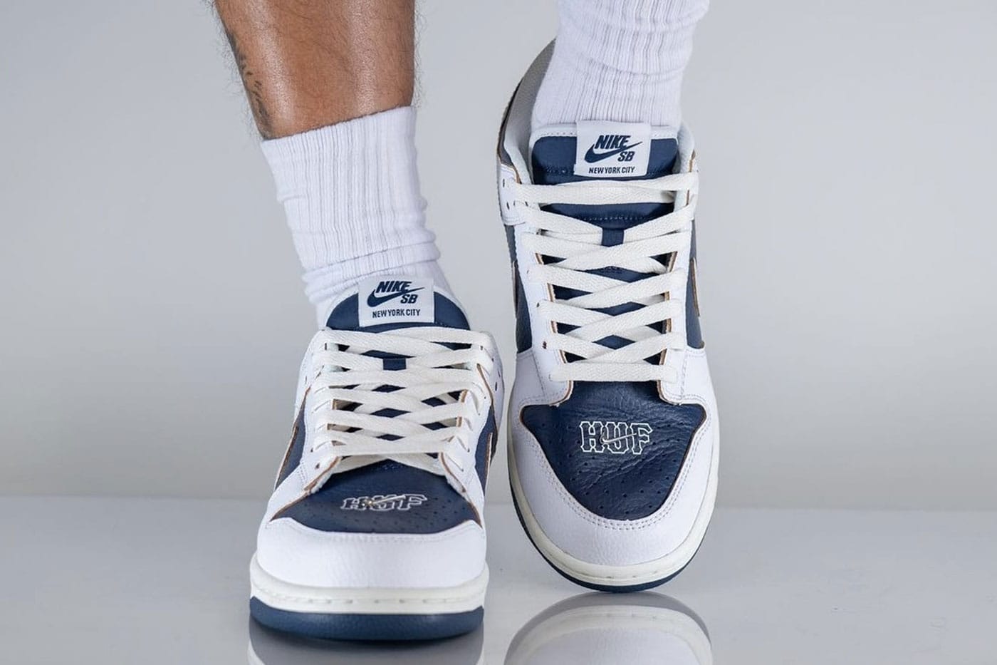 On-Feet Photos of HUF x Nike SB Dunk Low “City Pack” | Hypebeast