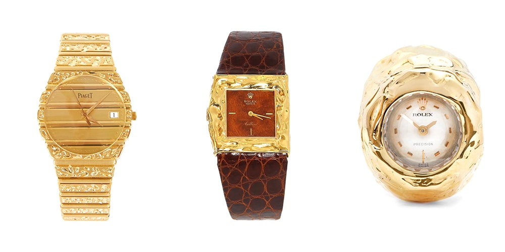 Patcharavipa представляет на DSML персонализированные винтажные часы Piaget и Rolex от кутюр с кольцами