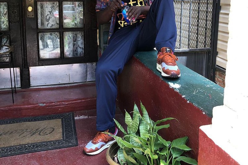 patta air max 1 orange