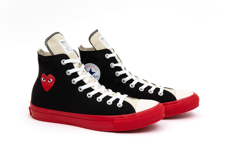 PLAY COMME des GARÇONS x Converse Chuck Taylors | Hypebeast