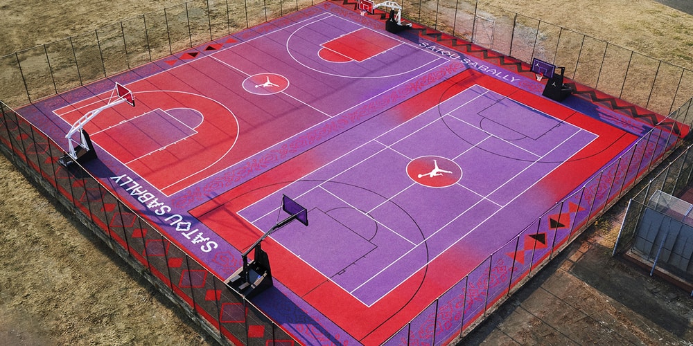 Сато Сабалли и Джордан Бренд спроектировали берлинскую баскетбольную площадку для молодых девушек