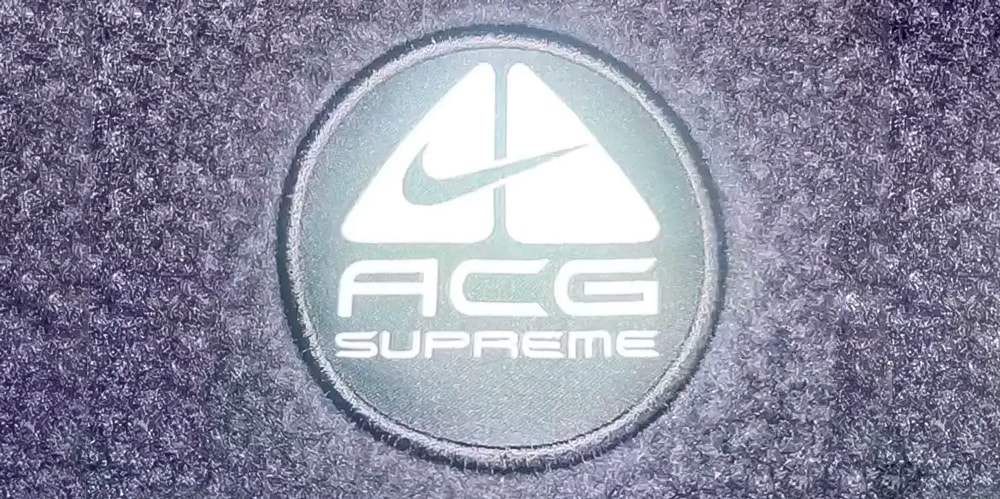 Слухи о совместных поверхностях Supreme и Nike ACG