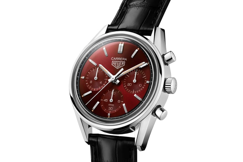 TAG Heuer Unveils Limited Edition Carrera Red Dial Hypebeast