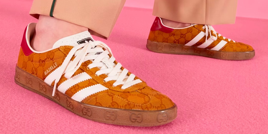Коллекция adidas x Gucci Gazelle снова выходит в продажу