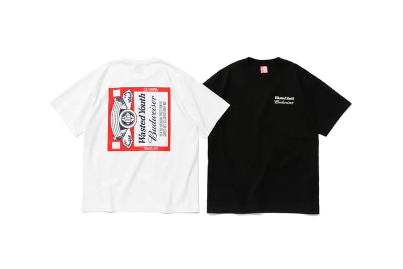 wasted youth budweiser Tシャツ - 通販 - dhaka12.com