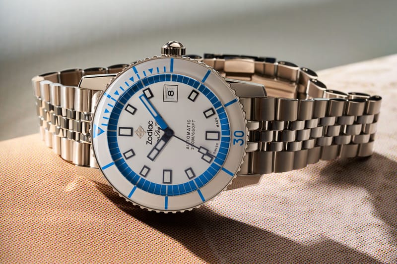 Zodiac Debuts Super Sea Wolf Compression Watch Hypebeast