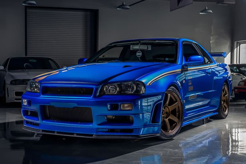Lampe 3D Voiture Skyline Gtr R34 Lampe 3D Voiture Skyline Gtr R34