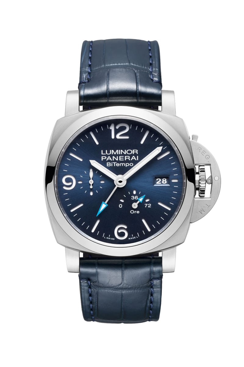 Panerai Unveils New Luminor BiTempo Timepiece Hypebeast