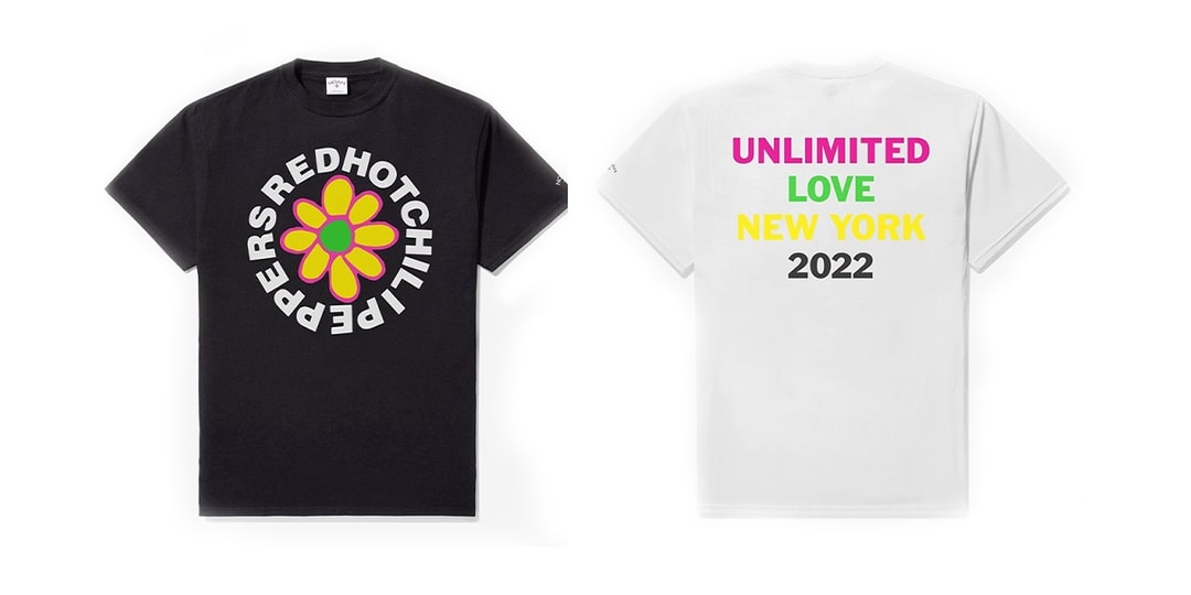 NOAH и Red Hot Chili Peppers представили футболку с турне «Unlimited Love»